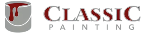 Paint bucket logo with "Classic Painting" text